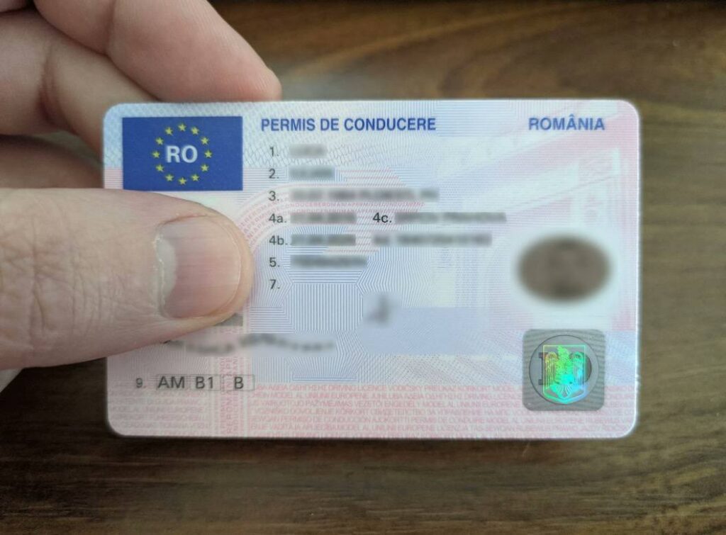 Cumpărați permisul de conducere