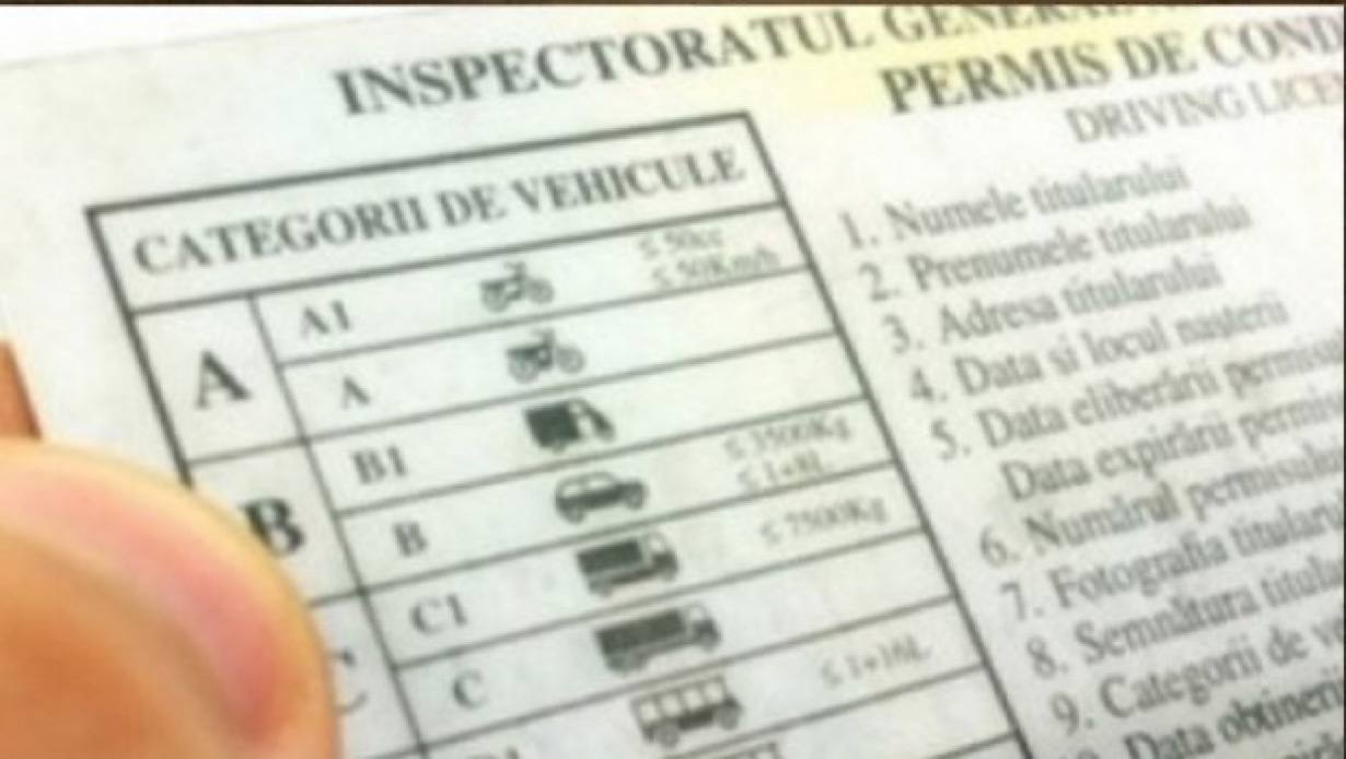 permis de conducere expirat